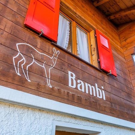 Chalet Bambi "Marchenhaft" Apartment Grächen Екстериор снимка